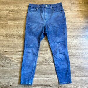 Everlane Blue Dye The High Rise Skinny Ankle Jeans Size 31